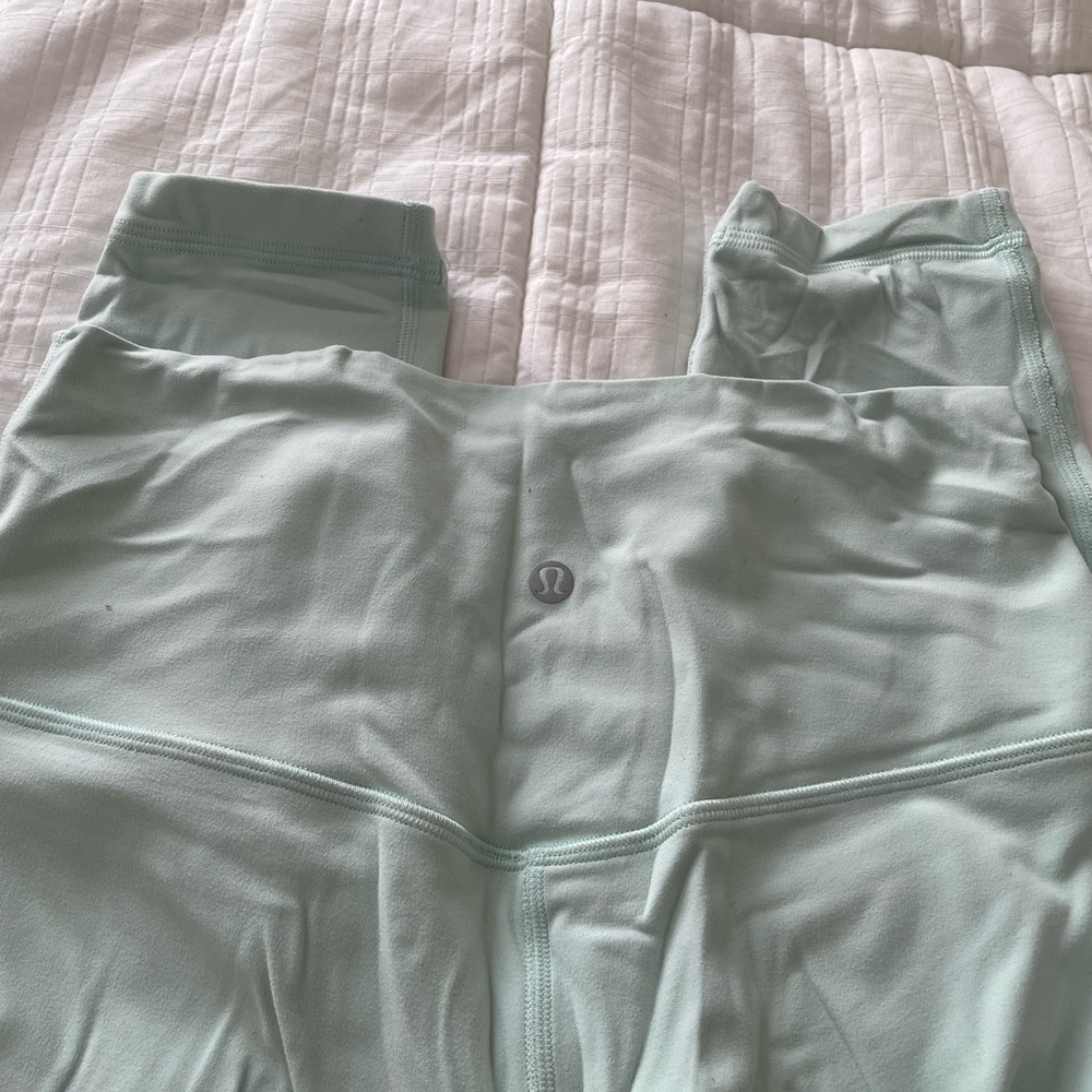 lululemon athletica Mint Green Leggings